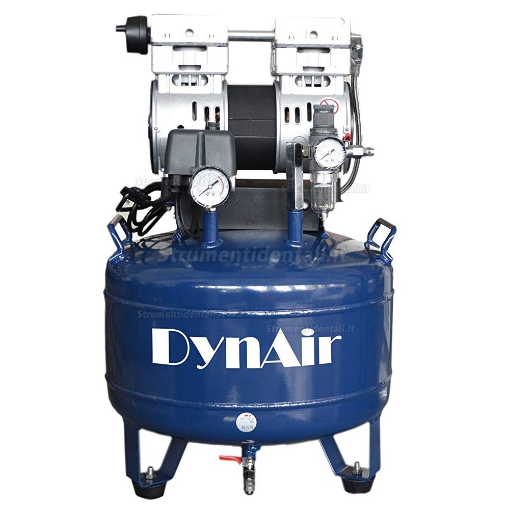 Dynamic® DA7001 30 litri compressore ultra-silenzioso dentista senza olio 750W